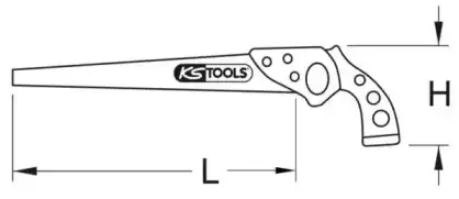 Пила 9629035 KS TOOLS