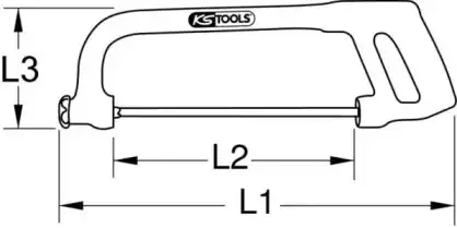 Пила 1171325 KS TOOLS