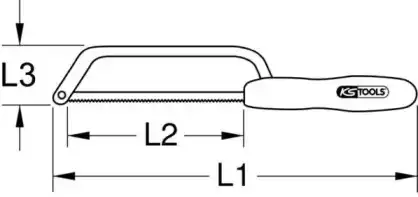 Пила 1171321 KS TOOLS