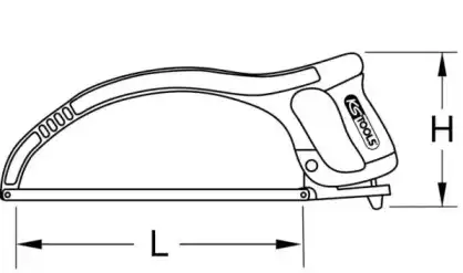 Пила 9072115 KS TOOLS