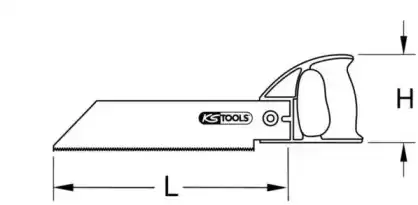 Пила 9071106 KS TOOLS