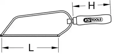 Пила 9971217 KS TOOLS