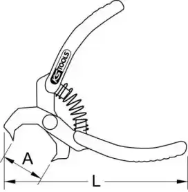 Разжим 1151097 KS TOOLS