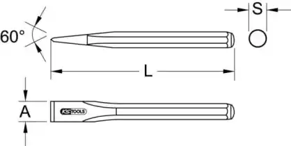 Резец 9643103 KS TOOLS