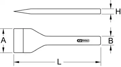 Резец 1620431 KS TOOLS