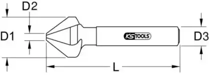 Сверло 3360040 KS TOOLS