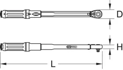 Торцовый ключ 5161512 KS TOOLS