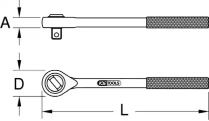 Трещотка 9623490 KS TOOLS