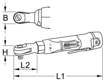 Трещотка 5153506 KS TOOLS