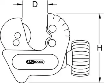 Труборез 1015022 KS TOOLS