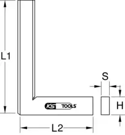 Угольник 3000239 KS TOOLS