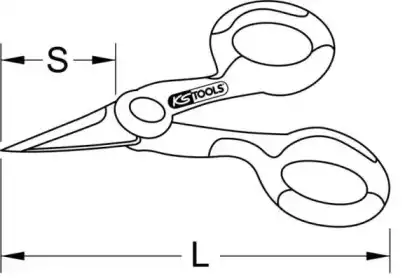 Универсальные ножницы 1180010 KS TOOLS
