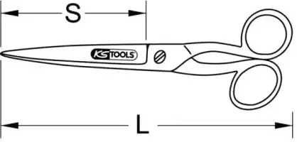 Универсальные ножницы 1180079 KS TOOLS
