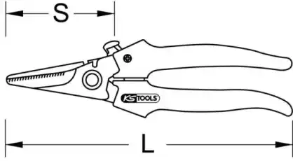 Универсальные ножницы 1180075 KS TOOLS