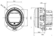 Фара HELLA 1F0011988021