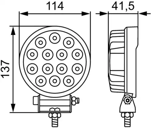 Фара HELLA 1G1357105022