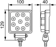 Фара HELLA 1GA357103012