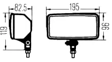 Фара HELLA 1FD005700451