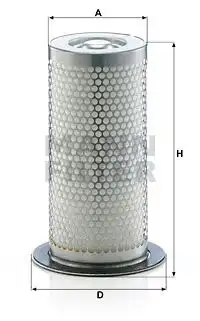 LE22002X Воздушно-масляный сепаратор MANN-FILTER