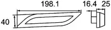 Фонарь габаритный HELLA 2BM013339021