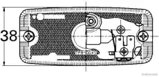 Фонарь 82710235 HERTH+BUSS