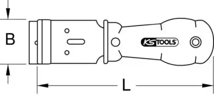 Шабер 9118126 KS TOOLS