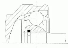 ШРУС наружный GKN 23697