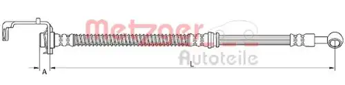 Шлангопровод 4111049 METZGER