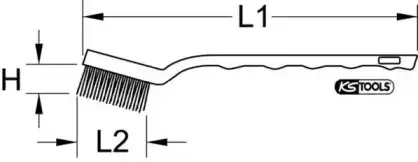 Щётка 2012315 KS TOOLS
