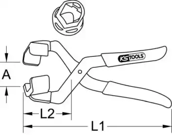 1501995 Деталь KS TOOLS