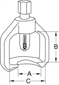 Экстрактор 6700105 KS TOOLS