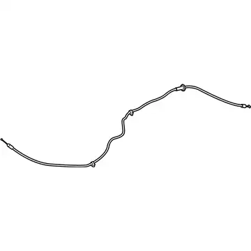 81190K0000 CABLE ASSY-HOOD LATCH RELEASE KIA