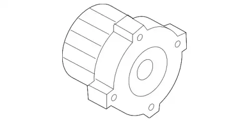 шкив коленвала Volv 1275930 VOLVO