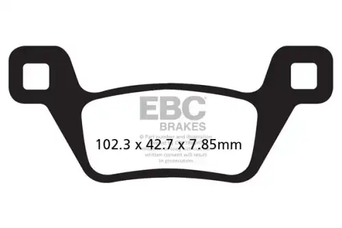 Тормозные колодки дисковые EBC FA600TT