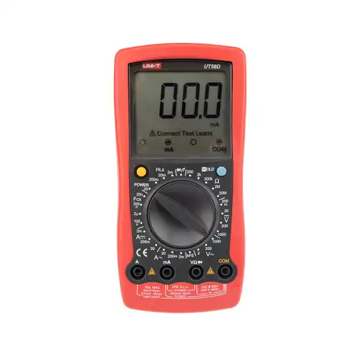  УНИВЕРСАЛЬНЫЙ МУЛЬТИМЕТР UT 58D 13-1024 UNI-T