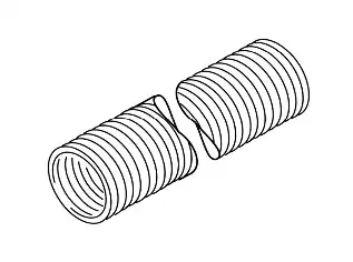 Гофра глушителя WEBASTO 479721Z L= d=