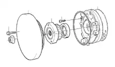 шкив коленвала Volv 3528444 VOLVO
