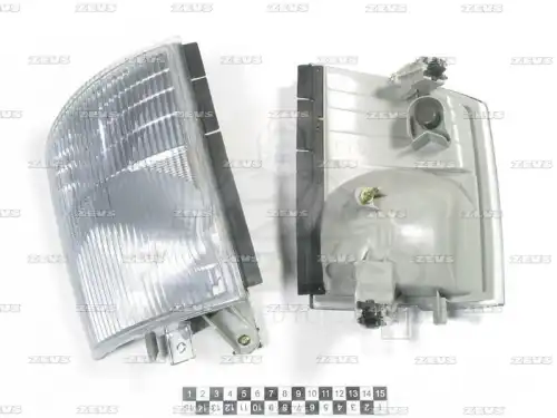 Фонарь габаритный ZEVS 034603L