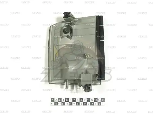Фонарь габаритный ZEVS 034603R