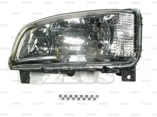 Фара ZEVS 037501L