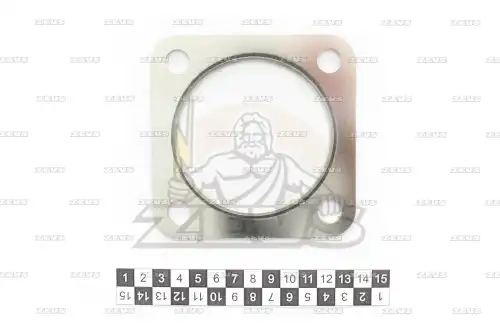 Прокладка глушителя ZEVS GEM42340