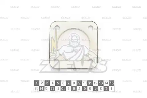 Прокладка глушителя ZEVS GEM81700