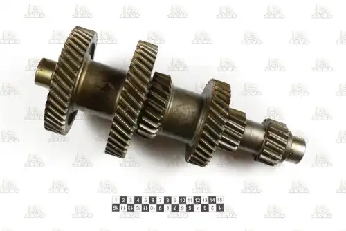 GIS3855 Промежуточный вал КПП ZEVS