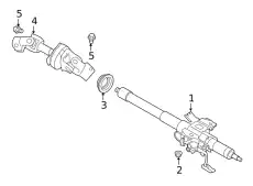 Рулевой наконечник SUBARU 34170SJ000