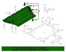 8W0863821G (8 гр.), (AUDI), Шумоизоляция VAG
