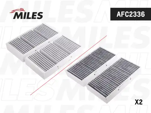 Салонный фильтр MILES AFC2336