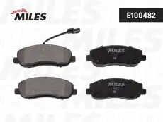 Тормозные колодки дисковые передняя ось MILES E100482