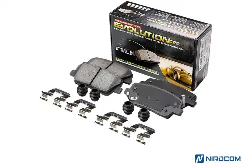 Тормозные колодки дисковые POWERSTOP 17-1284