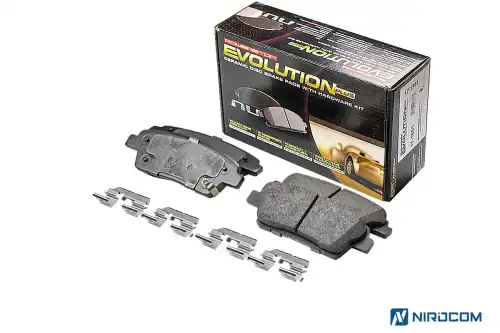 Тормозные колодки дисковые POWERSTOP 17-1551