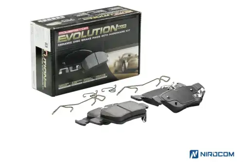 Задние керамические колодки Evolution PLUS Z17 PowerStop 17-1878